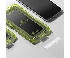 Ringke Easy Slide 2-pack apsauginis stiklas skirtas Apple iPhone 17 Air – juodos spalvos