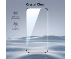 ESR UltraFit Apsauginis stiklas 2-pack skirtas Apple iPhone 17 Pro Max – transparent
