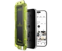 Grūdintas stiklas iPhone 17 Pro privatumo 2 vnt. Ringke