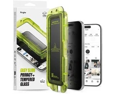 Grūdintas stiklas iPhone 17 Pro privatumo 2 vnt. Ringke