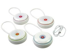 Grundig - Sulankstoma LED biuro lempa 15 cm (oranžinė)