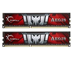 G.SKILL Aegis F3-1600C11D-16GIS atminties rinkinys (DDR3 DIMM; 2 x 8 GB; 1600 MHz; CL11)