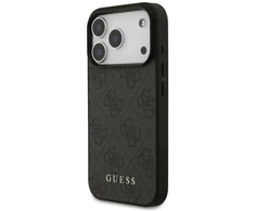 Guess 4G Classic dėklas skirtas iPhone 17 Pro - Juodas