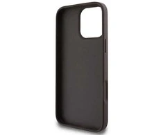 Guess 4G Classic - dėklas skirtas Apple iPhone 16 Pro Max ruda
