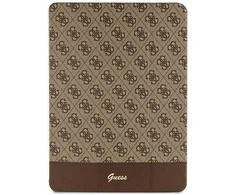 Guess 4G Stripe Allover dėklas iPad Pro 12,9 - Rudas