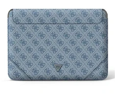 Guess Dėklas kompiuteriui GUCS14P4TB 13/14″ mėlynos spalvos 4G Uptown Triangle logo