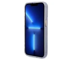 „Guess“ auksinis permatomas „MagSafe“ dėklas, skirtas „iPhone 14 Pro Max 6.7“ - Violetinė
