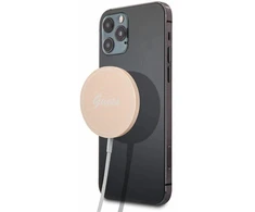 Guess Belaidis įkroviklis GUCBMSLRD 15W MagSafe aukso spalvos