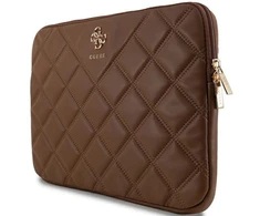 Guess Dėklas kompiuteriui GUCS14ZPSQSSGW 14″ rudos spalvos Quilted 4G