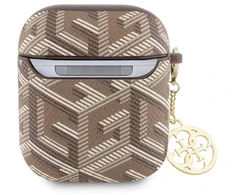Guess GUA2PGCE4CW dėklas, skirtas AirPods 1/2 - ruda GCube Charm