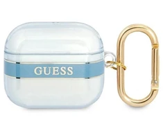 Guess GUA3HHTSB AirPods 3 dėklas mėlynas/mėlynas Strap Collection