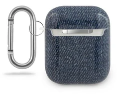 Guess GUACA2TPUJULDB AirPods dėklas, tamsiai mėlynas, Džinsų kolekcija