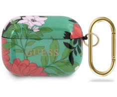 Guess GUACAPTPUBKFL01 AirPods Pro dėklas žalias/žalias N.1 Flower Collection