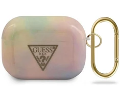Guess GUACAPTPUMCGG01 AirPods Pro dėklas rožinis/rožinis Tie &amp; Dye kolekcija