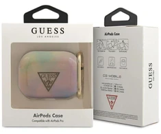 Guess GUACAPTPUMCGG01 AirPods Pro dėklas rožinis/rožinis Tie &amp; Dye kolekcija