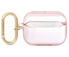 Guess GUAPHHTSP AirPods Pro dangtelis rožinis/rožinis Strap Collection