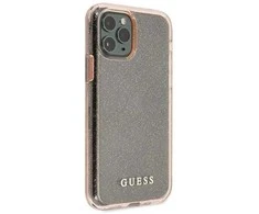 Guess GUHCN65PCGLPI iPhone 11 Pro Max rožinės/rožinės spalvos deklas Glitter