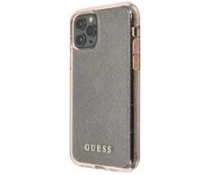 Guess GUHCN65PCGLPI iPhone 11 Pro Max rožinės/rožinės spalvos deklas Glitter