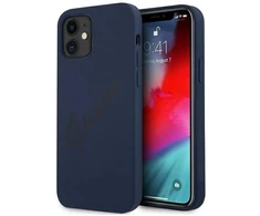 Dėklas GUESS GUHCP12SVSBL IPHONE 12 MINI 5.4 "Mėlynas/Mėlynas HARDCASE SCRIPT VINTAGE