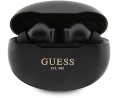 Guess Bluetooth ausinės GUTWST50EK TWS + docking station juodos spalvos Classic EST