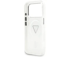 Guess IML Gradient Triangle Logo MagSafe dėklas iPhone 17 Pro telefonui