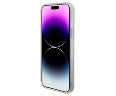 Guess IML Iridescent MagSafe dėklas iPhone 15 Plus - rožinis