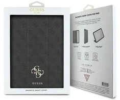 Guess magnetinis dėklas iPad Pro 13 (2024) juodas su logotipu