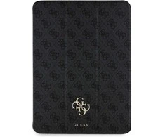 Guess magnetinis dėklas iPad Pro 13 (2024) juodas su logotipu