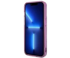 Dėklas Guess Porcelain Collection kolekcija iPhone 14 Pro Max - fuksjė
