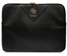 Guess Dėklas kompiuteriui GUCS16ZPGSTEGK 16″ juodos spalvos Triangle 4G