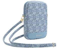 Guess rankinė GUWBZPGCSPGB mėlynas Zip GCube Bottom Stripe