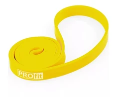GUMINĖ JUOSTA PROFIT POWER BAND GELTONA 208x0.45x2.2 cm /SL2607