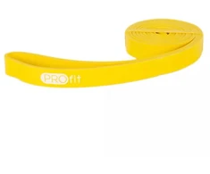 GUMINĖ JUOSTA PROFIT POWER BAND GELTONA 208x0.45x2.2 cm /SL2607