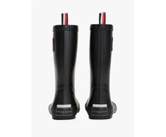 Guminiai batai Tommy Hilfiger Flag Rain Boot, juodi