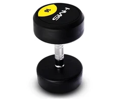 Gumuotas hantelis 16kg HMS HG PRO 16
