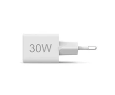 Hama mini 30W PD/QC 1x USB-C, 1x USB-A balta