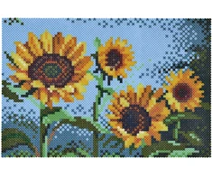 HAMA ART kūrybinis karoliukų rinkinys SUNFLOWER