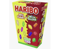 Haribo Jelly Babies &amp; Wine Gums 6x800g(UK) (case of 6)