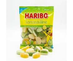 Haribo Lemon &amp; Lime 160g x 32 pcs (DE)
