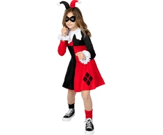 Harley Quinn kostiumas mergaitėms – DC Comics