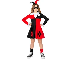Harley Quinn kostiumas mergaitėms – DC Comics