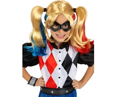 Harley Quinn kostiumas su šortais mergaitėms – DC Comics