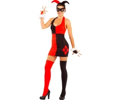 Harley Quinn vakarėlio suknelė moterims – DC Comics