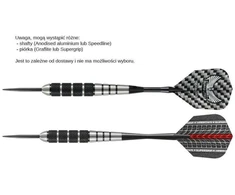 Harrows Juodas Jack Steeltip Dartai HS-TNK-000013144