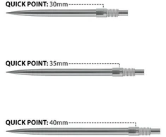 Harrows QUICK POINT Sidabriniai antgaliai