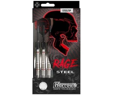 Harrows Rage Steel smiginės strėlės su plieniniu antgaliu