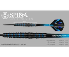 Harrows Spina Juodas 90% Steel Tip Smigiai HS-TNK-000013750