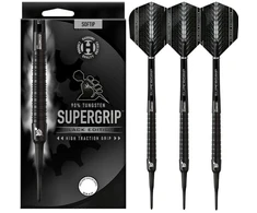 Harrows Supergrip Juodas 90% Softip Smiginės
