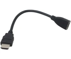 HDMI prailginimo kabelis (HDMI lizdas – HDMI kištukas), 20 cm