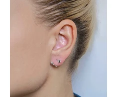 Helix auskarai Comet